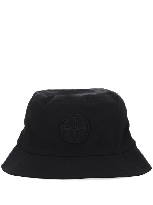 Bucket hat with mesh lining and logo STONE ISLAND | 159100981S0065V0029